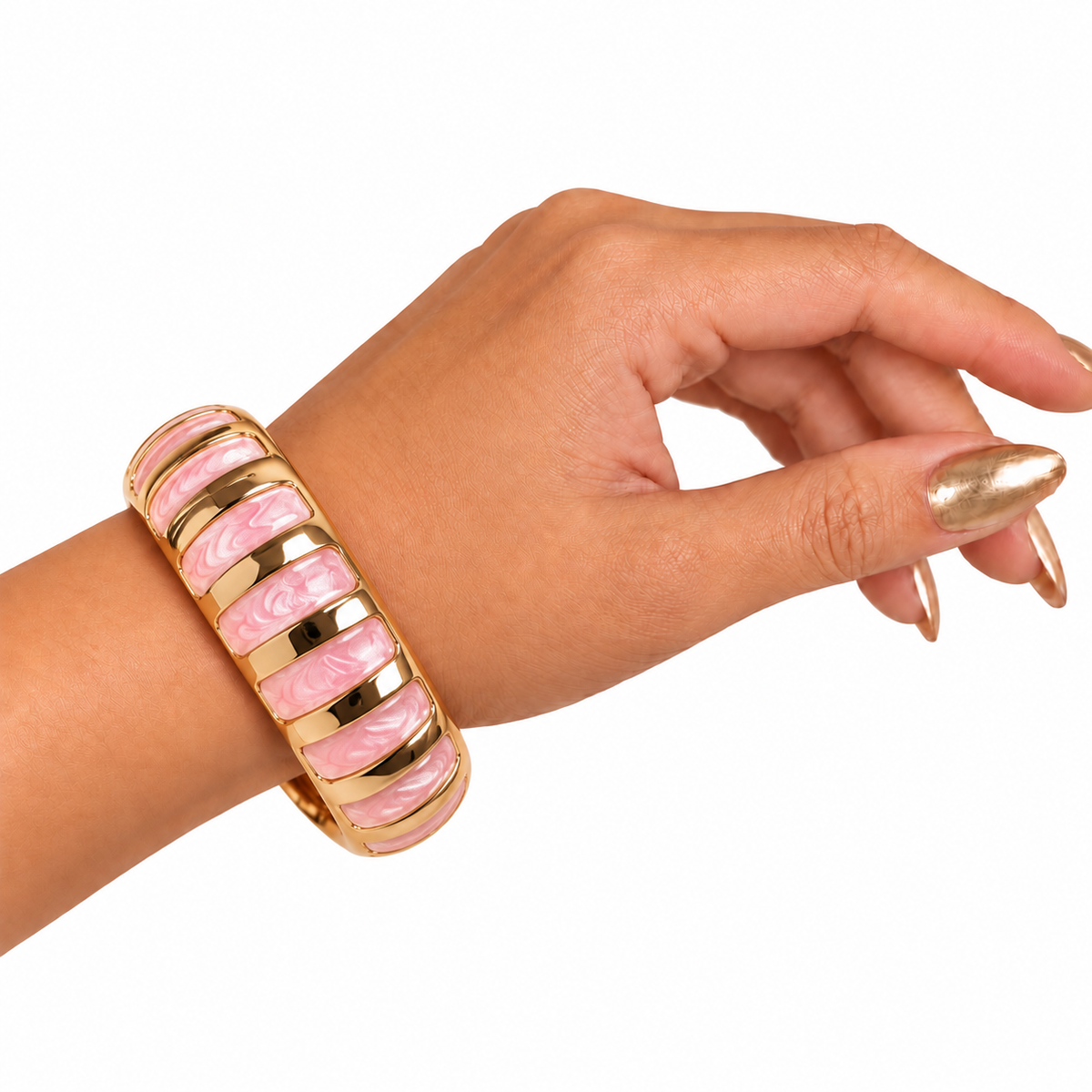 Pulsera Metálica Nova Rosé