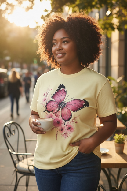 T-Shirt Fashion Casual Chic para Mujer S/M