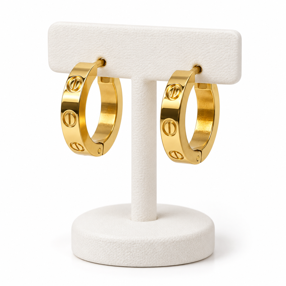 Aretes de Aro Dorados