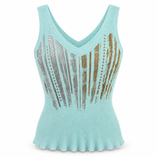 Top Mint Metallic Shine