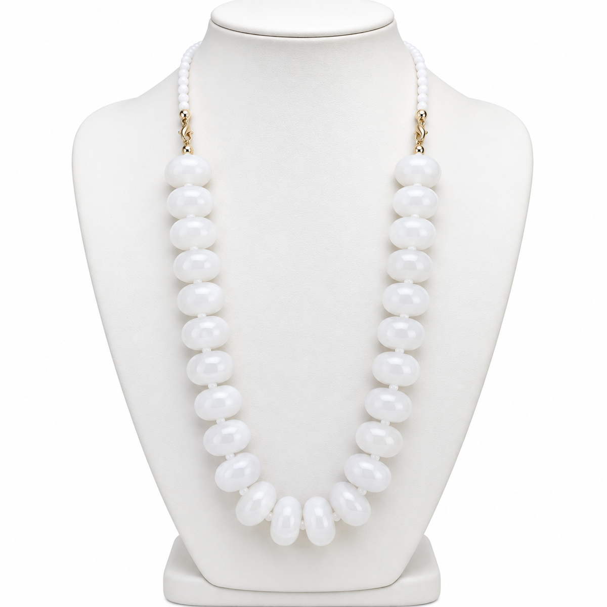 Collar Blanco Perlado