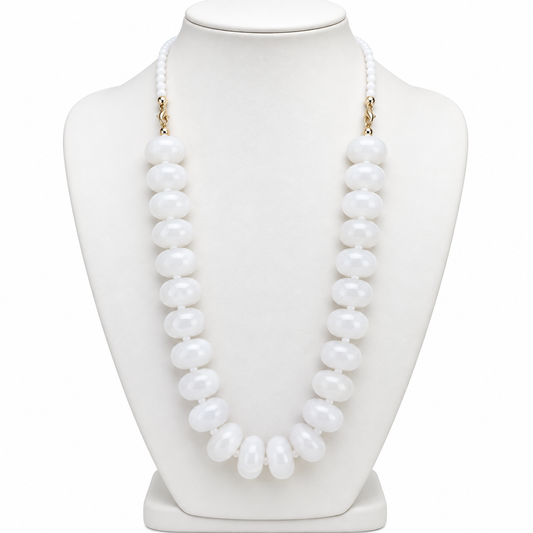 Collar Blanco Perlado