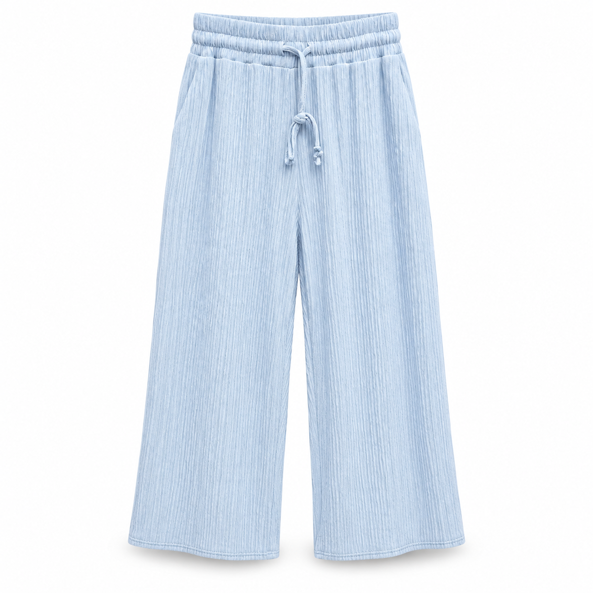 Pantalón Palazzo Paisley Azul