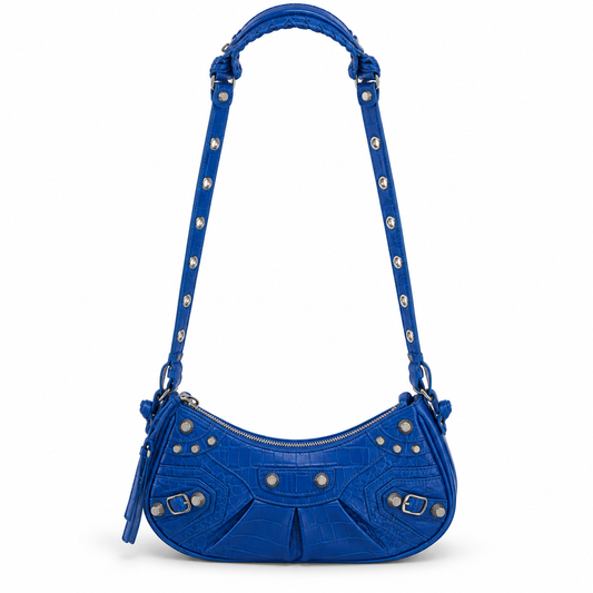 Bolso Blue Croco