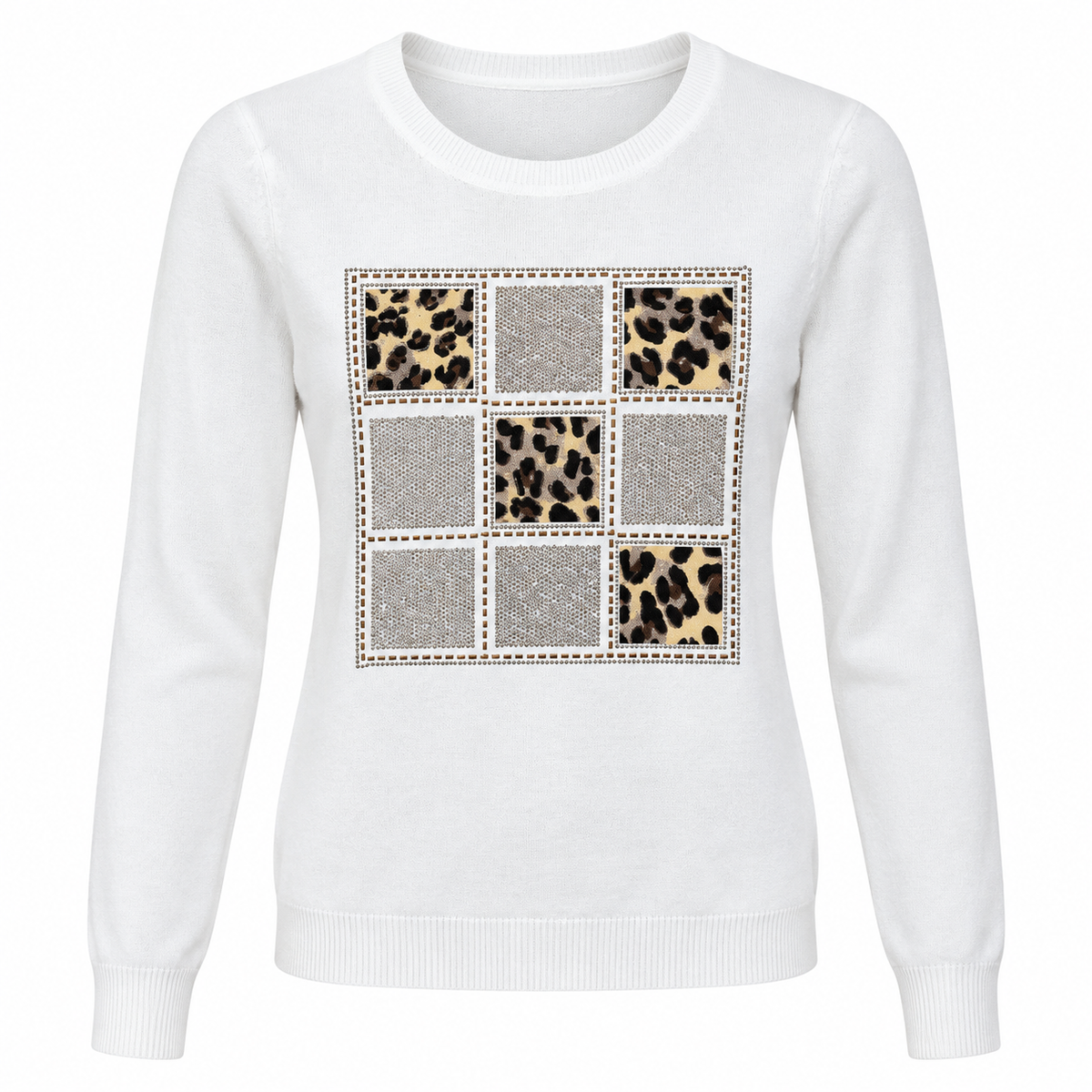 Suéter Leopard Glam