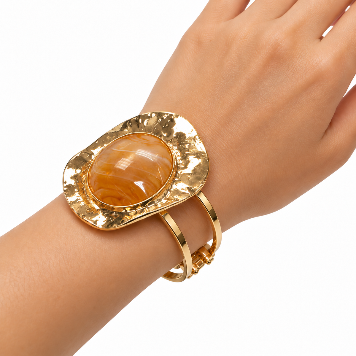 Pulsera Piedra Marron