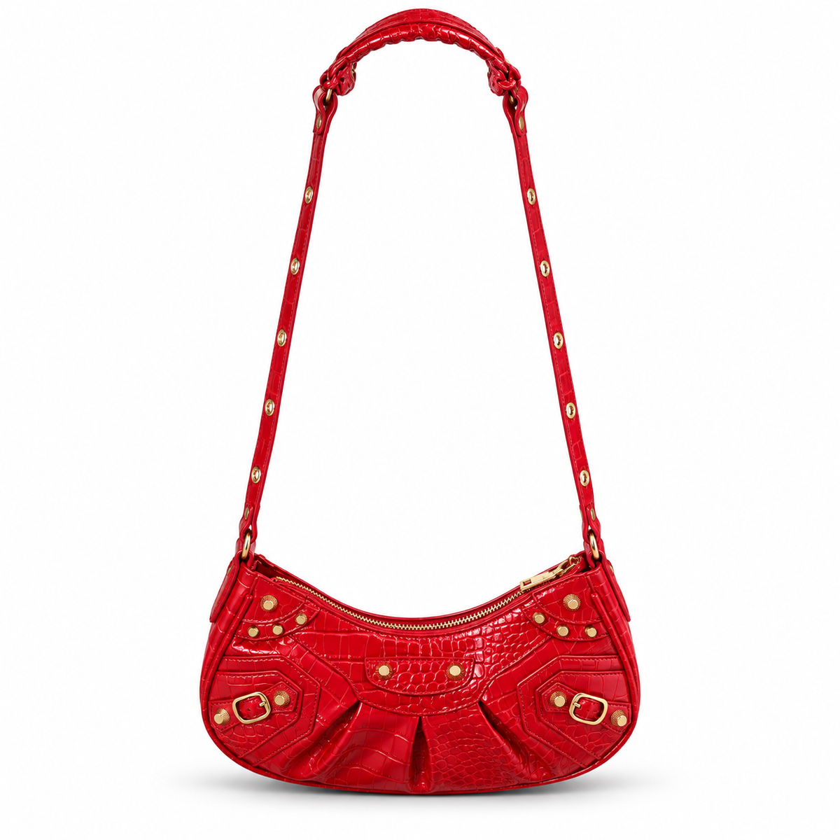 Bolso Red Croco