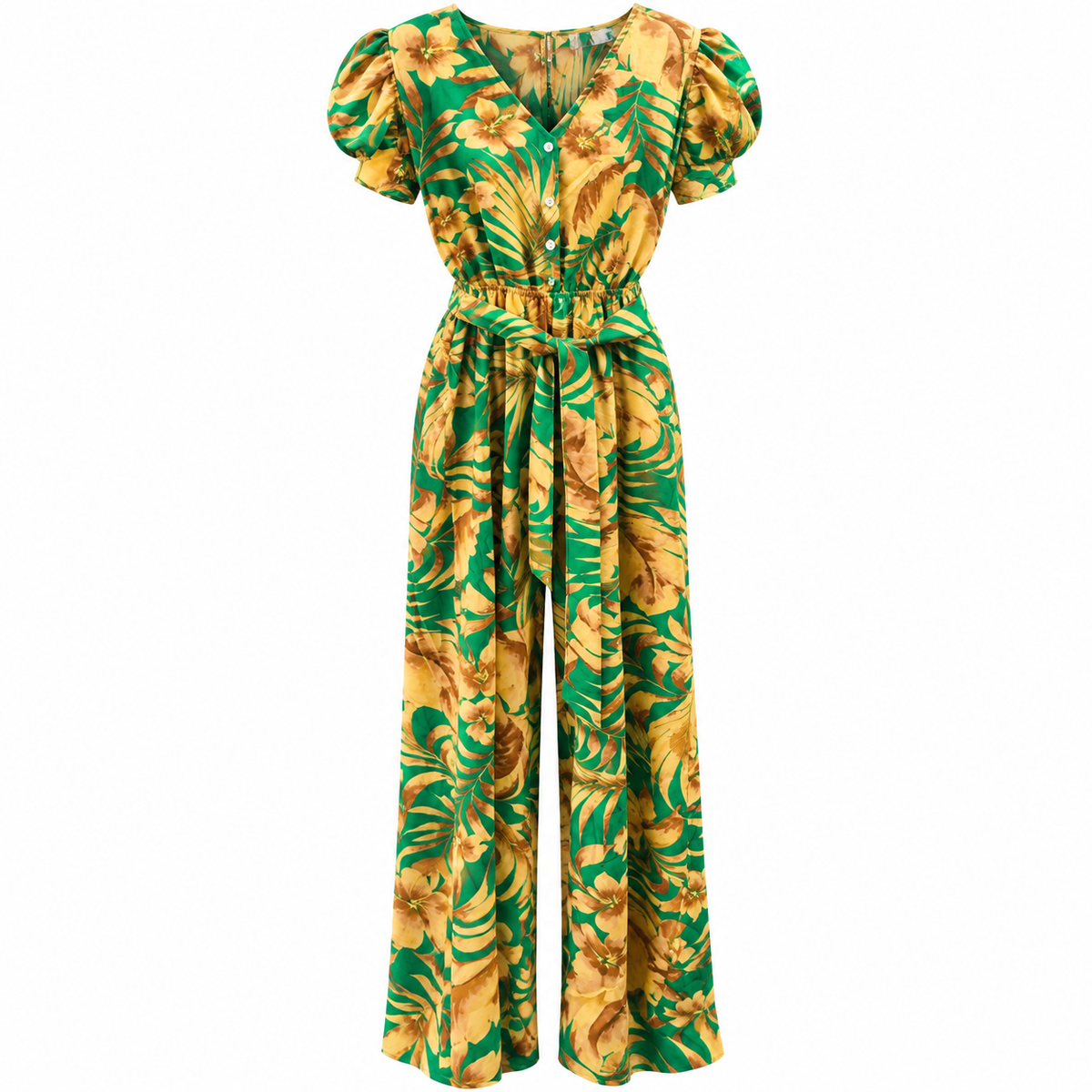 Vestido Tropical Emerald