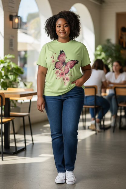 T-Shirt Fashion Casual Chic para Mujer S/M