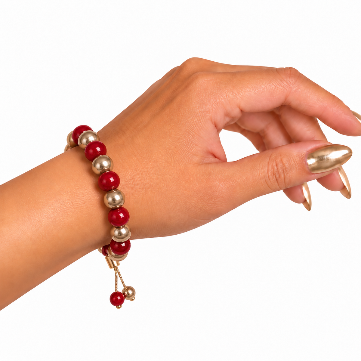 Pulsera Alma Oro Brasilero Vino