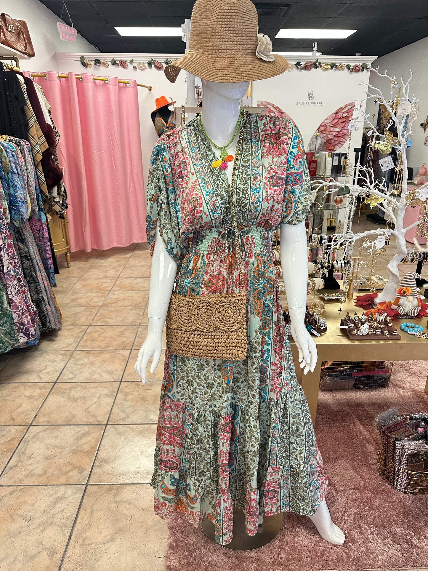 One size fit all, Bohemians dress 2214