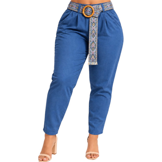 Pantalón Chartreuse con Cinturón – Colección Italiana