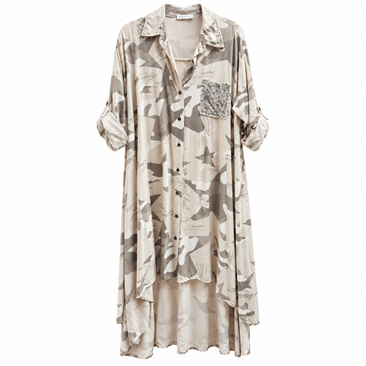 Vestido Camisa Urban Camo