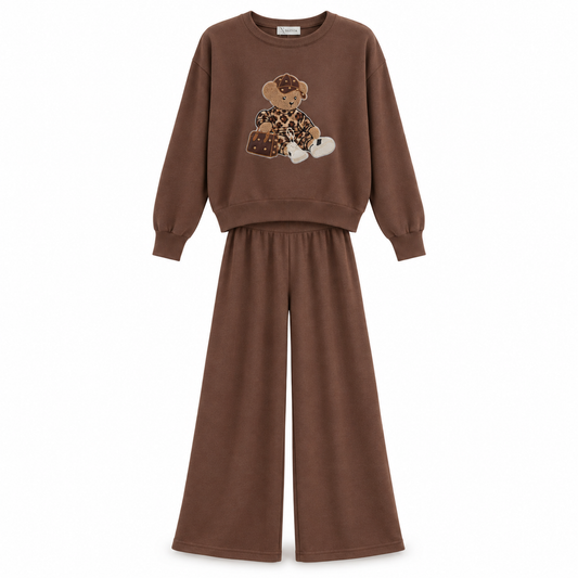 Conjunto Polo Bear – Marrón