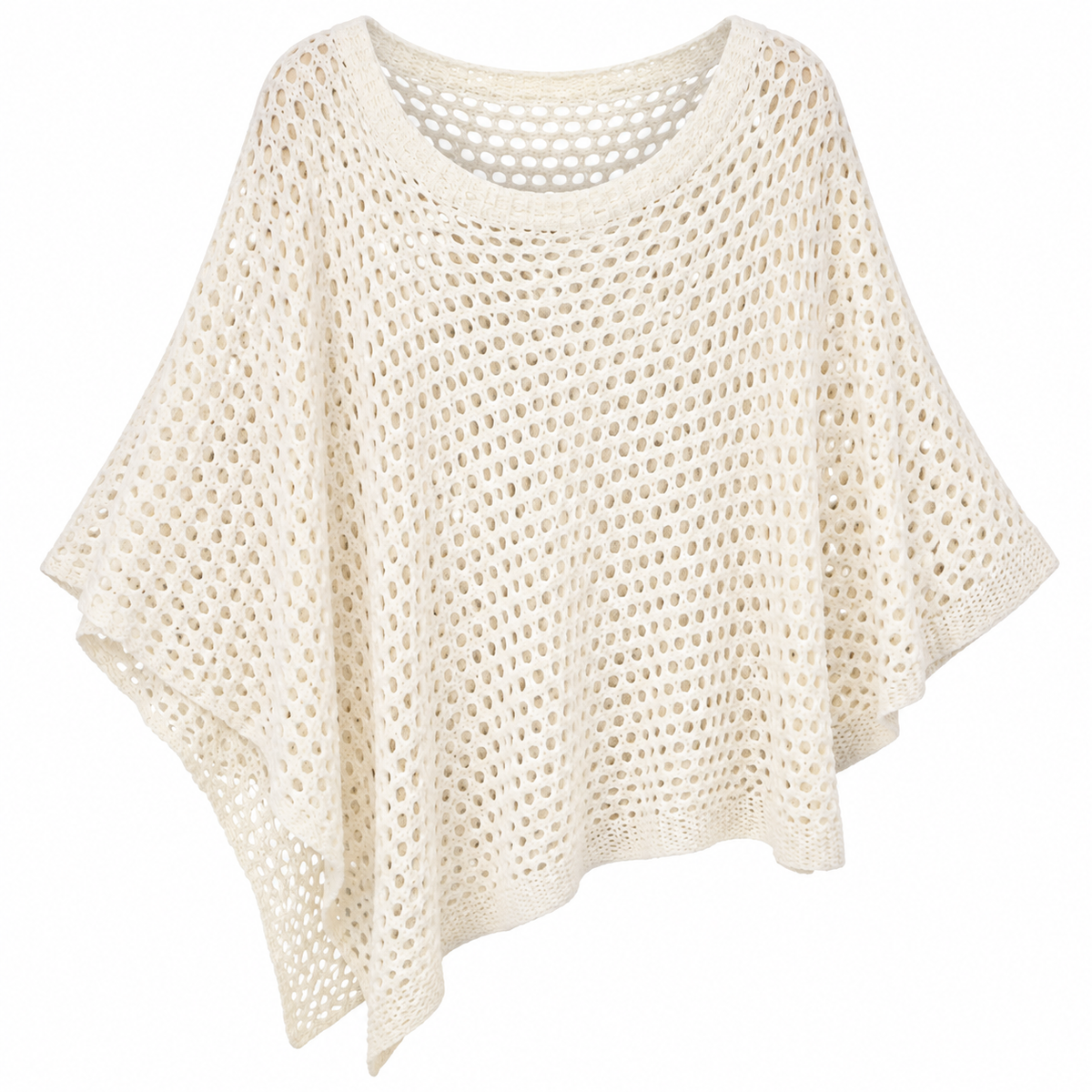 Poncho Crochet VIbrante