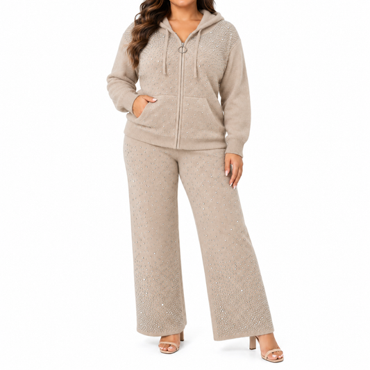 Conjunto Pedrería y Capucha