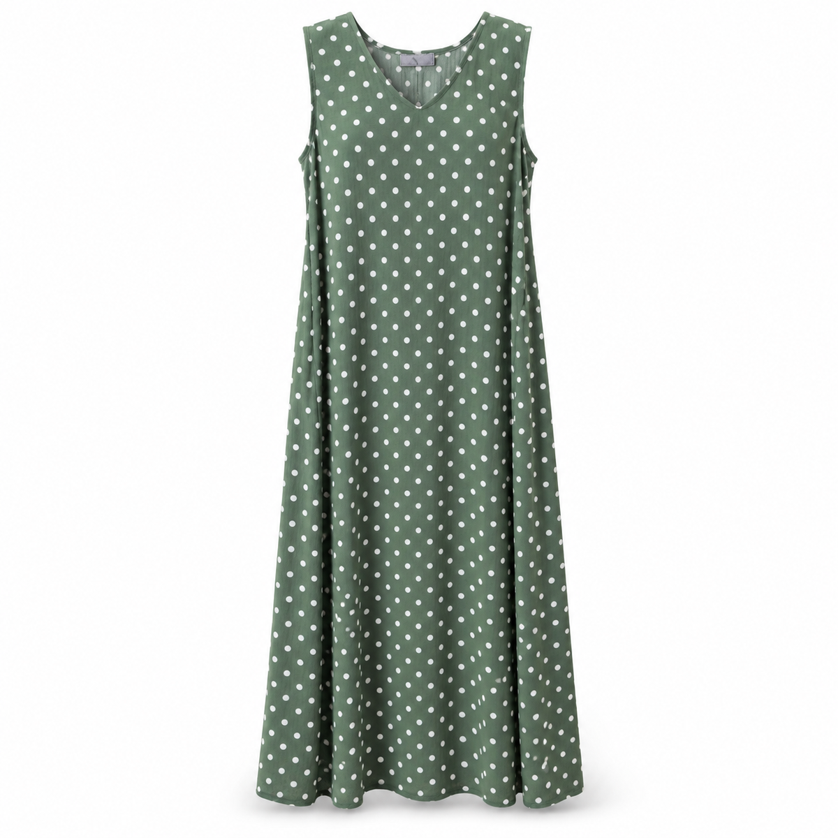 Vestido Verde de Lunares